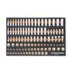 104 Piece 3/8” Drive Master Metric Socket Set in Foam Storage Tray