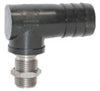 TeeJet 12201CE785TD Single Barb Nozzle Body - 3/4" Hose - Celcon Shank / Stainless Thread, Celcon / Stainless Steel, Standard Nozzle Body
