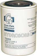 260A HYDROSORB SERIES FUEL FILTER WITH WATER REMOVAL - 1" FLOW - 10 MICRON
