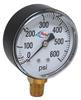 600 PSI DRY GAUGE  2-1/2" DIAMETER
