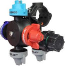 Wilger Dual Spray 4+1 Turret Assembly Manual On/Off - Right Hand - 3/8"