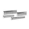 47 Piece 1/4" Drive 6 Point Standard and Deep SAE/Metric Socket Set