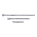 3 Piece 1/2" Drive Wobble Extension Set 5", 10" & 15"