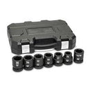 7 Piece 1" Drive 6 Point SAE/Metric Impact Socket Set