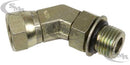 Male ORB to Female NPSM Swivel 45 Elbow