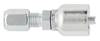 1/4 INCH HOSE X 7/16 FERULOK FLARELESS MALE STRAIGHT RIGID