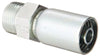 VARI-CRIMP SERIES - 1/2 INCH HOSE, WITH 1-3/16 X 12 THREAD SIZE, ORF MALE STRAIGHT RIGID