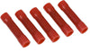 22-18 GA BUTT CONNECTOR - BAG OF 10 - BUTT CONNECTOR, RED, 22-16 GUAGE WIRE, BAG OF 10.