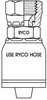 BSPPF 60 CONCAVE JIS WITH 1 INCH THREAD FOR 1 INCH HOSE