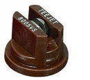 TeeJet TP11005VS Flat Spray Flat Spray Tip, Poly/Stainless, 110°, Brown, Orifice 5