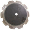 Wear Tuff Disc Blade - 28" x 1/4", Notched, 1-5/8" Round Axle