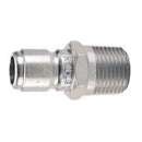 Nipple 3/8 Steel, Male Thread 3/8-18 NPTF