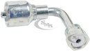1/4 INCH HOSE X 9/16 ORFS FEMALE ELBOW - 90 SWIVEL
