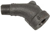 1/8 INCH X 1/8 INCH MNPT X FNPT  GALVANIZED STREET ELBOW - 45