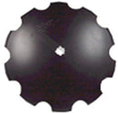 Disc Blade - 24" x 3/16", Notched, 1-1/8" Square Axle