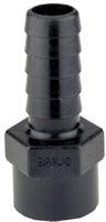 3/4" FEM THREAD X 3/4" HOSE BARB POLY