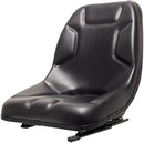 Black Talon Universal Replacement Skid-Steer Bucket Seat - Black, 460000BK