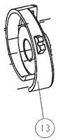 VOLUTE FOR WP25 PUMP-ALUMINUM