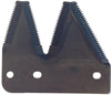 LEFT HAND END SECTION PLATED FINISH -TOP SERRATED   REPL 86617759