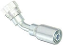 FEMALE SWIVEL 45 DEGREE BEND 1/2" HOSE X 15/16" DIN LIGHT UNI SEAT