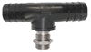 TeeJet 12202CE785TD Double Barb Nozzle Body - 3/4" Hose - Celcon Shank / Stainless Thread, Celcon / Stainless Steel, Standard Nozzle Body