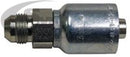 3/8 INCH HOSE X 1/2 JIC MALE STRAIGHT RIGID