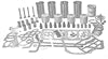 MAJOR ENGINE OVERHAUL KIT