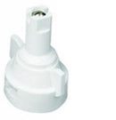 TeeJet AIC11008VS Air Induction Flat Spray Tip, Poly/Stainless, 110°, White, Orifice 8