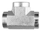 1/4 FEMALE PIPE X 1/4 FEMALE PIPE X 1/4 FEMALE PIPE - FEMALE PIPE TEE - STEEL