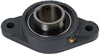 1-11/16 INCH 2 HOLE CAST IRON BEARING AND HOUSING - WITH SET SCREW SHAFT
