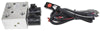 TWO CIRCUIT HYDRAULIC MULTIPLIER WITH COMMAND CONTROL - LESS HYDRAULIC COUPLERS