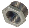 3/8 INCH X 1/8 INCH MNPT X FNPT  GALVANIZED REDUCER BUSHING