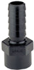 3/4" FEM THREAD X 3/4" HOSE BARB POLY