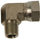 Male NPTF to Female NPSM Swivel 90 Elbow