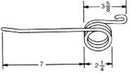 RAKE TOOTH. REPLACES 0782ME1