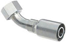 12UL76 FEMALE FORSEAL SWIVEL 45 DG ELBOW