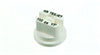 TeeJet XR11008VP XR Extended Range Flat Spray Tip, Poly, 110°, White, Orifice 8