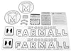 DECAL SET FOR FARMALL SUPER M