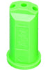 TeeJet SJ315VP SJ3 StreamJet 3 Stream Fertilizer Nozzle - Light Green, Poly, Orifice 15