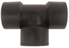 1/2" FPT TEE-BLACK POLY