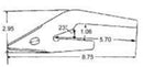 23 SERIES CAST PIN-ON ADAPTER FOR BUCKET TOOTH