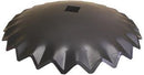 Disc Blade - 18" x 3/16", Notched, 1" Square Axle