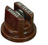 DRIFTGUARD TIP - POLY / STAINLESS 80 DEGREE / 5 ORFICE   BROWN