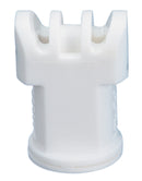 TeeJet AITTJ6011008VP AITTJ60 Air Induction TwinJet Twin Flat Spray Tip, Poly, 110°, White, Orifice 8