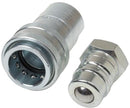4000 SERIES QUICK COUPLER WITH TIP - 3/4" BODY x 3/4-14 NPTTHREADS