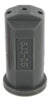 TeeJet SJ306VP SJ3 StreamJet 3 Stream Fertilizer Nozzle - Gray, Poly, Orifice 6