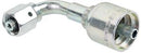5/16 INCH HOSE X M16 METRIC L FEMALE ELBOW - 90 SWIVEL