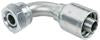 3/4 INCH HOSE X 3/4 BSPP FEMALE ELBOW - 90 SWIVEL