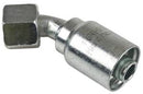 5/8 INCH HOSE X 1 ORFS FEMALE ELBOW - 45 SWIVEL