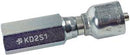 1/4 INCH HOSE X 1/4 NPT FEMALE STRAIGHT SWIVEL